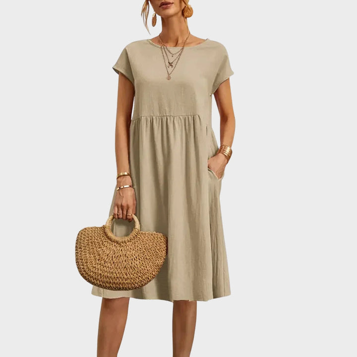 Ankica - Jednostavna haljina s džepovima