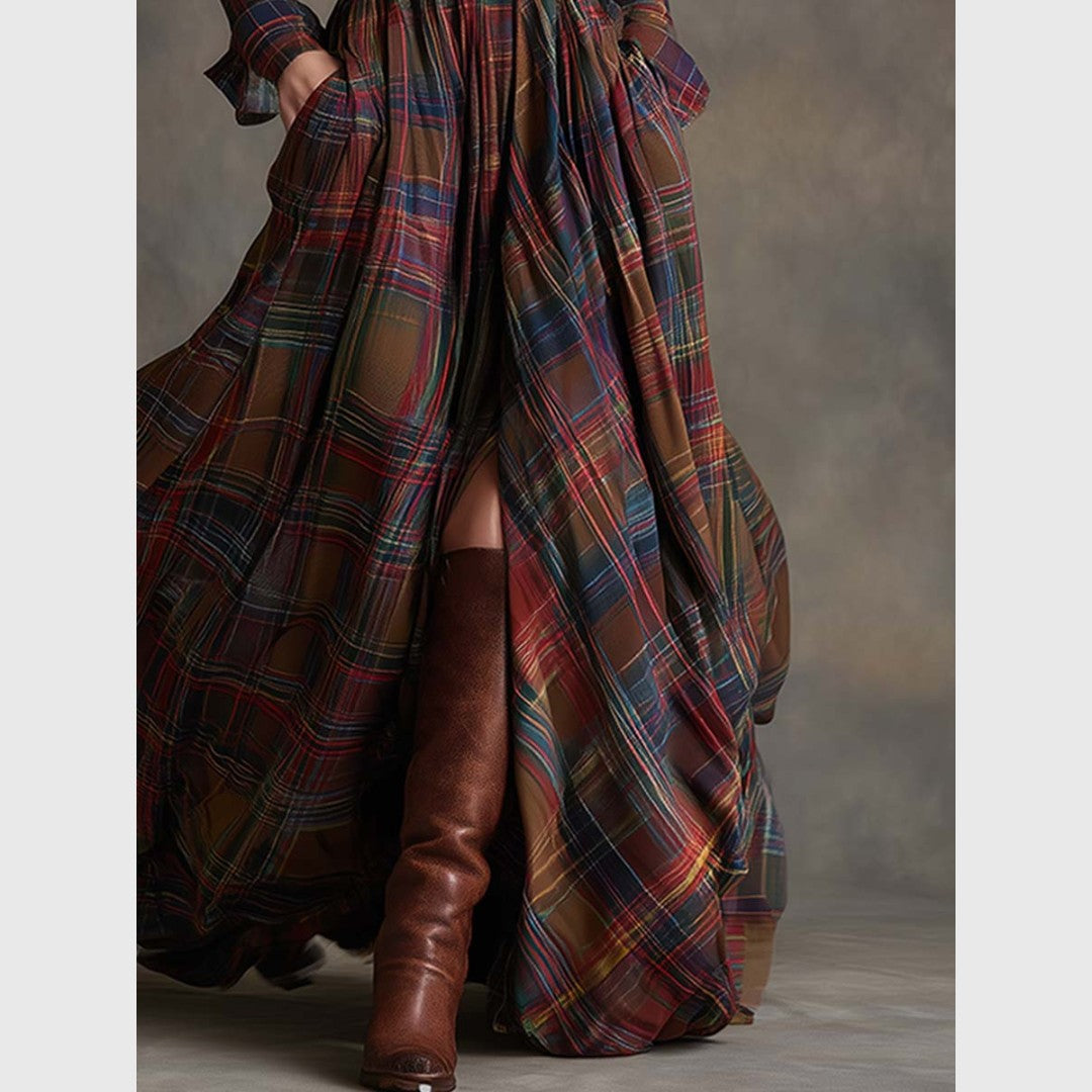 Teodora - Sofisticirana košulja-haljina sa pojasom