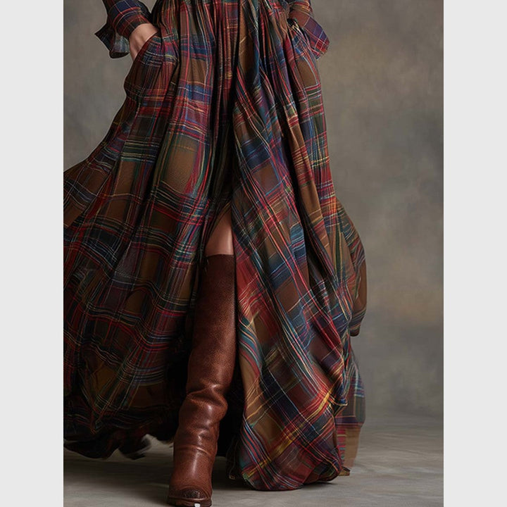 Teodora - Sofisticirana košulja-haljina sa pojasom