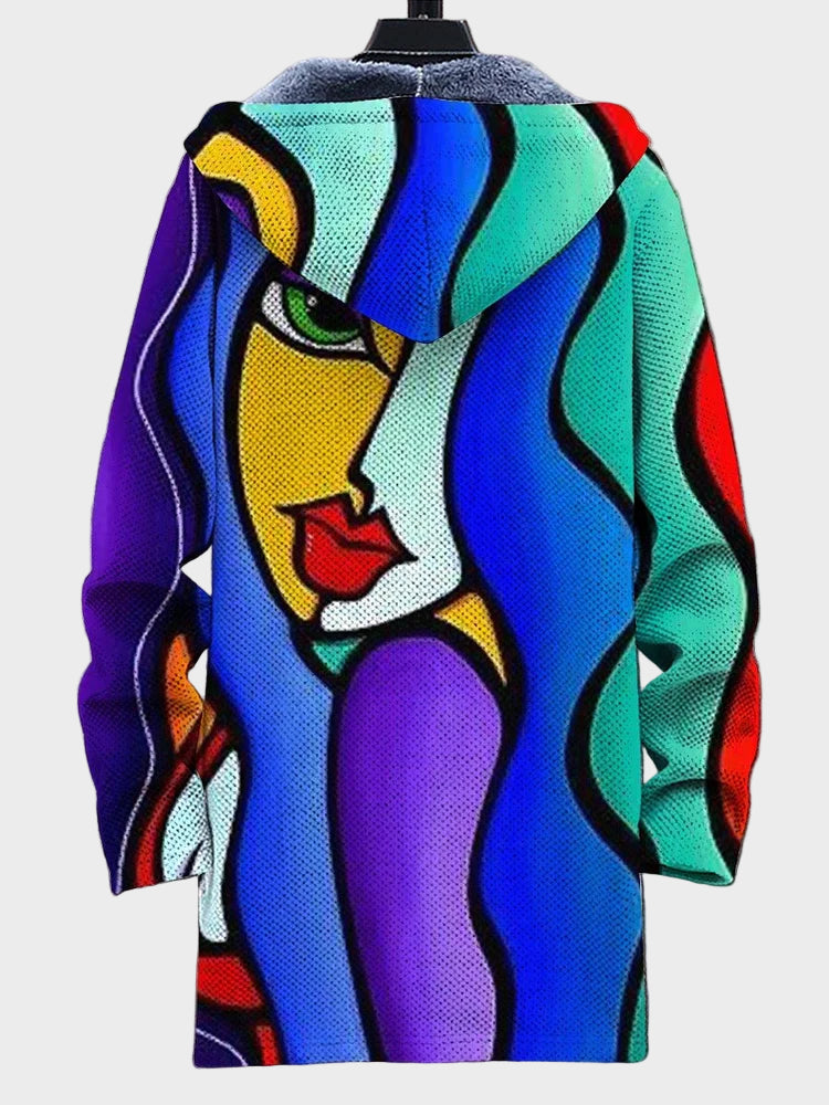 Allira - Luksuzni kardigan inspiriran umjetnošću