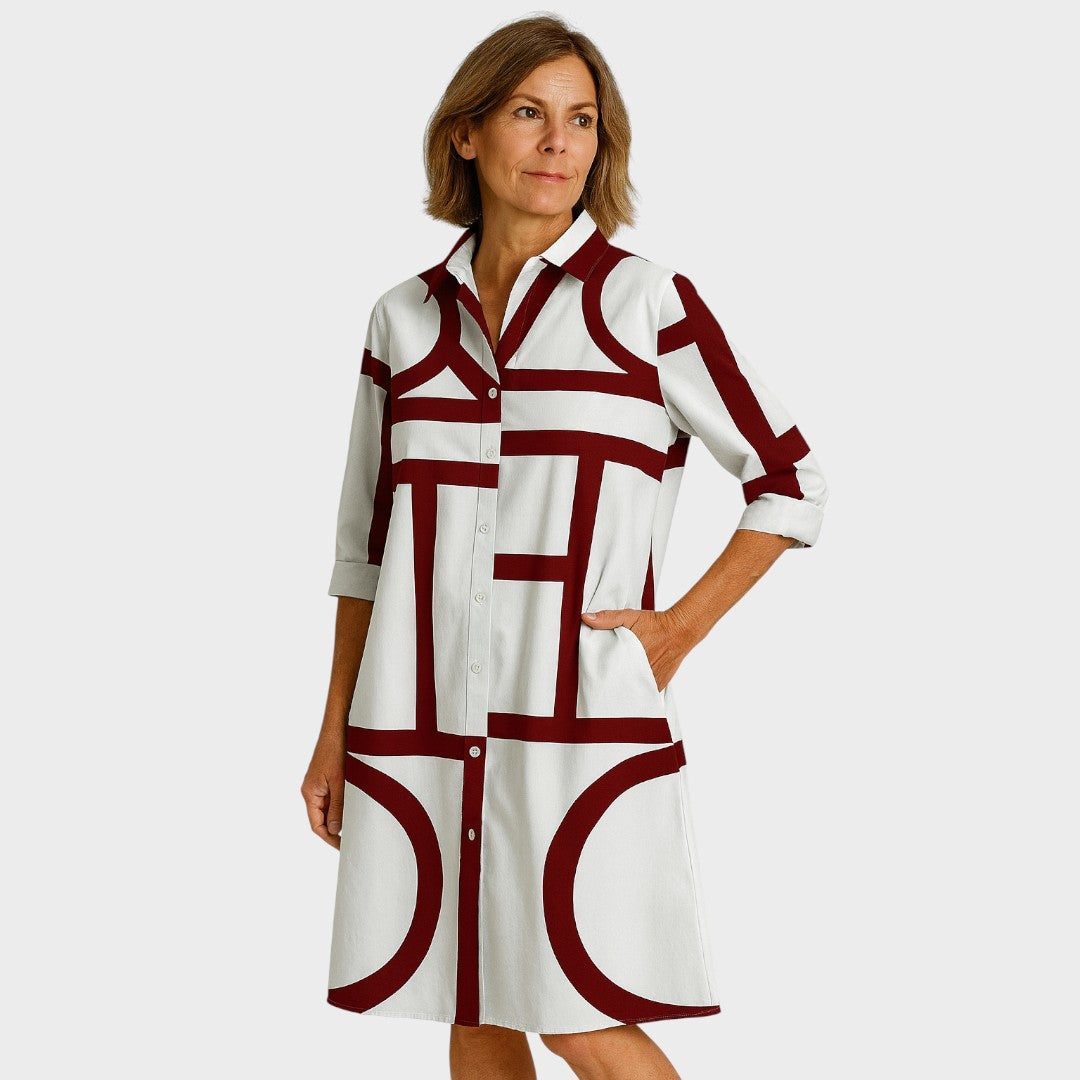 Petra - Haljina s geometrijskim uzorkom