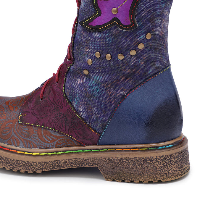 Perla -  Čizma u umjetničkim bojama