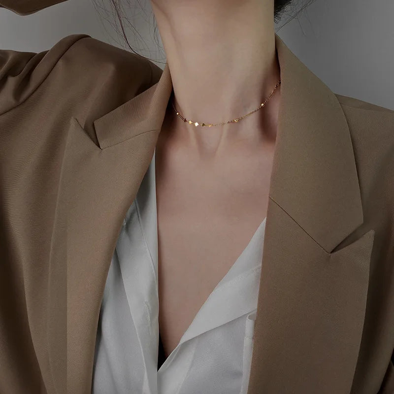 Minimalistički Choker Ogrlica