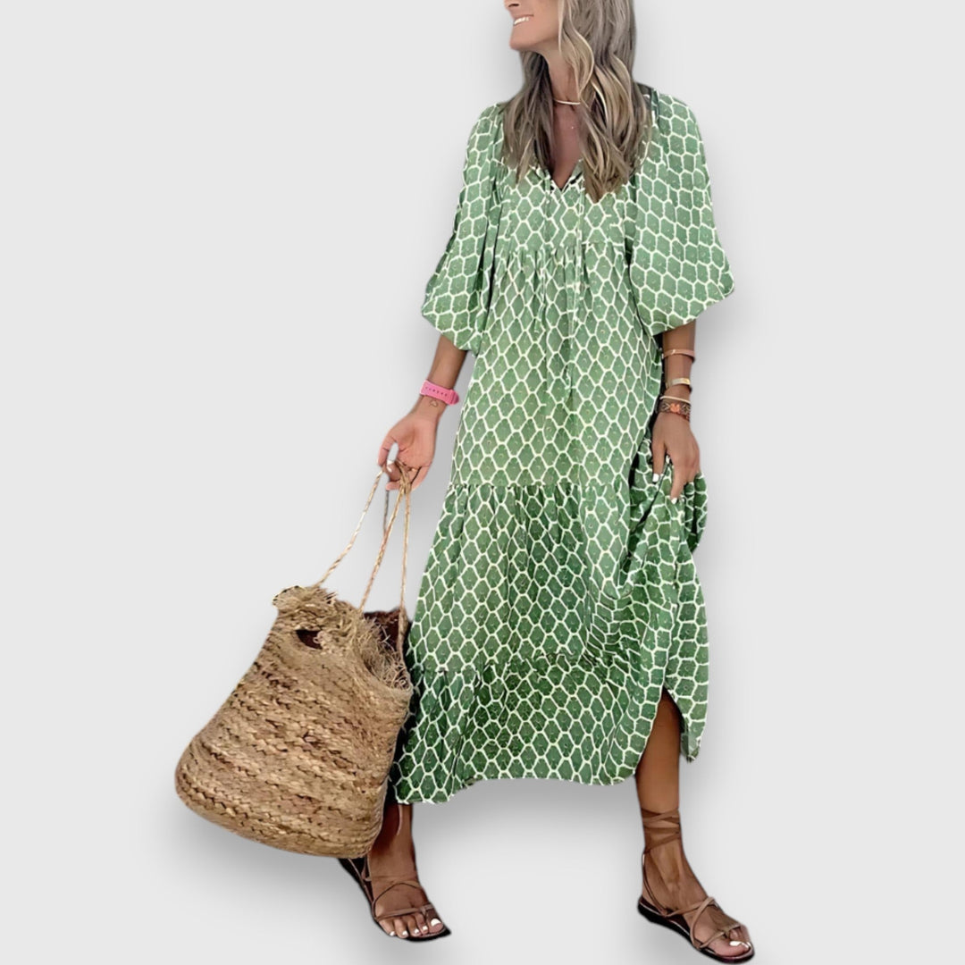 Elara – Eleganta Proljetna Haljina za Svaki Stil