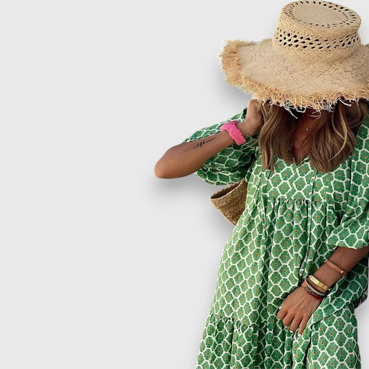 Elara – Eleganta Proljetna Haljina za Svaki Stil