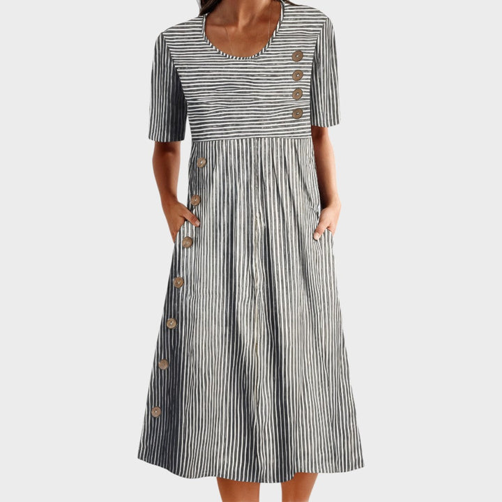 Danijela - Prugasta ljetna haljina