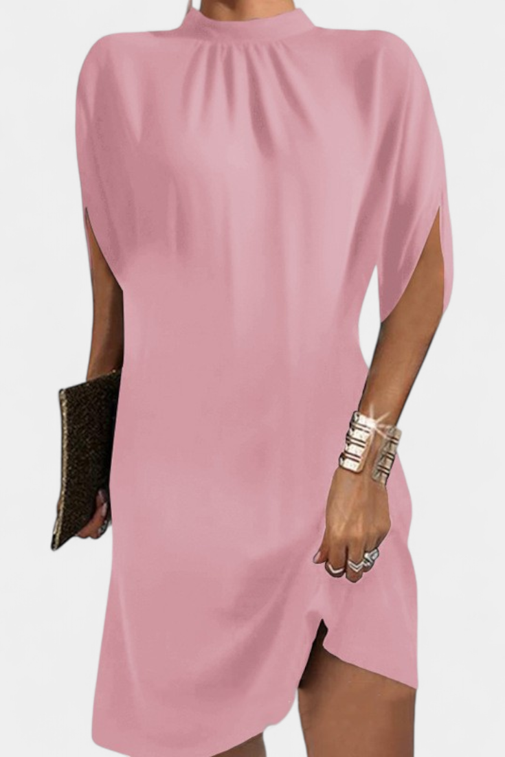 Ena Midi Haljina Bez Vremenskog Okvira s Okruglim Izrezom