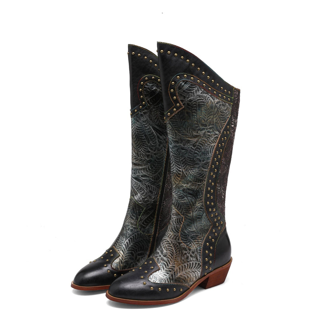 Luna -  Čizma u umjetničkim bojama