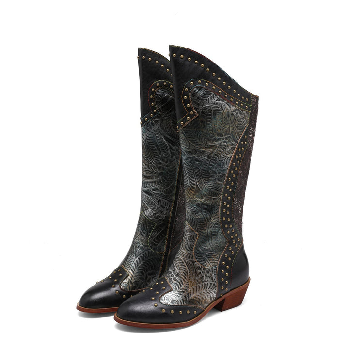 Luna -  Čizma u umjetničkim bojama