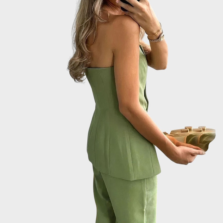 Milica - Ženski top i hlače set