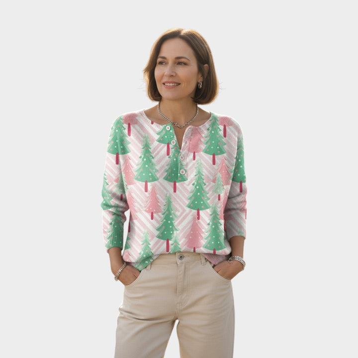 Nora - Ženski božićni džemper